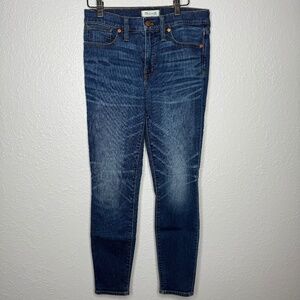 Women's‎  Madewell - 9" High rise Skinny size 28 Denim Jean -cp
